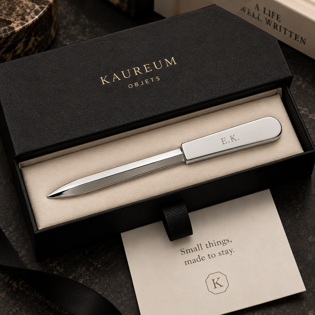 Keepsake Letter Opener ⬩ Silver