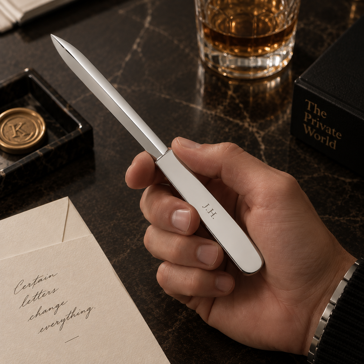 Keepsake Letter Opener ⬩ Silver