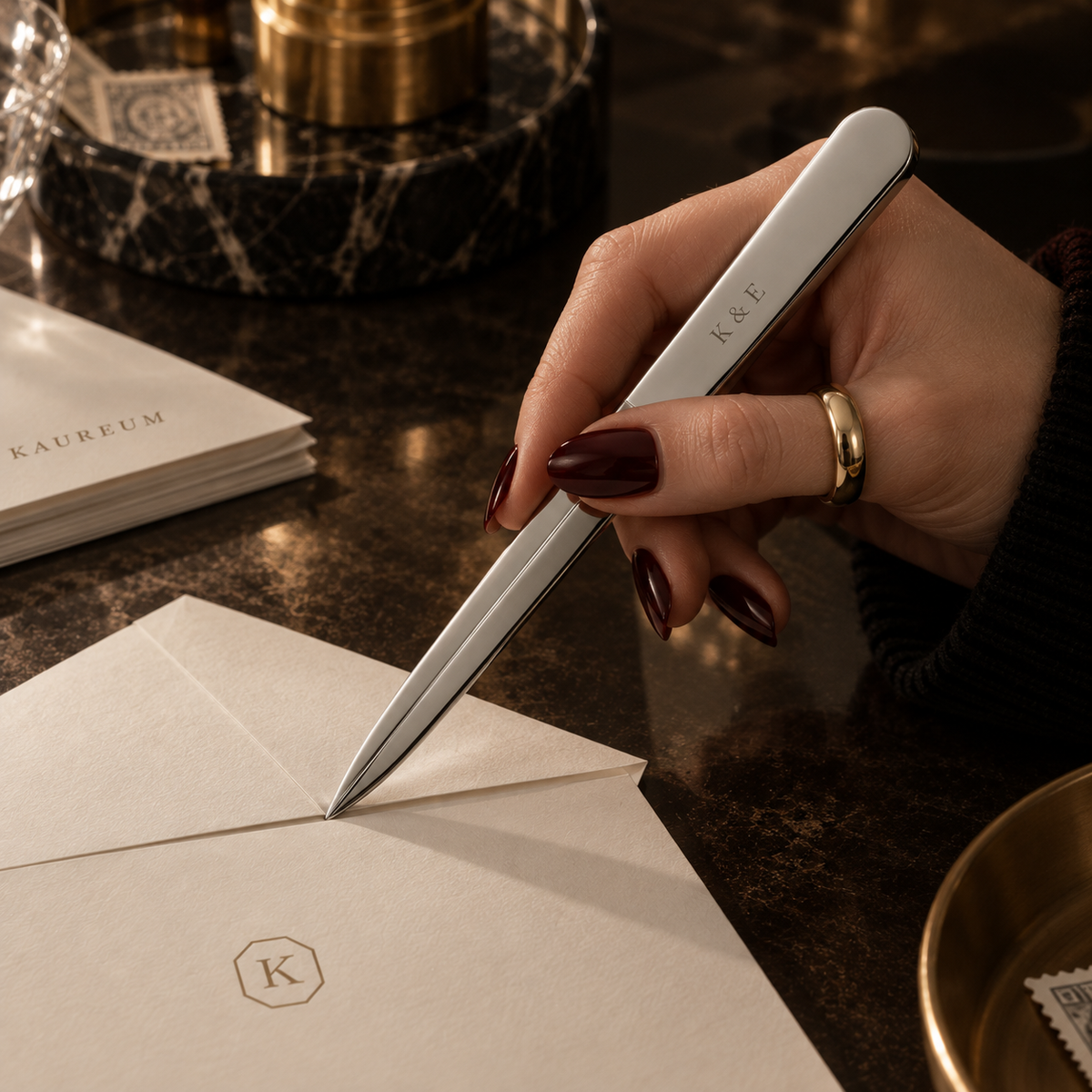 Keepsake Letter Opener ⬩ Silver
