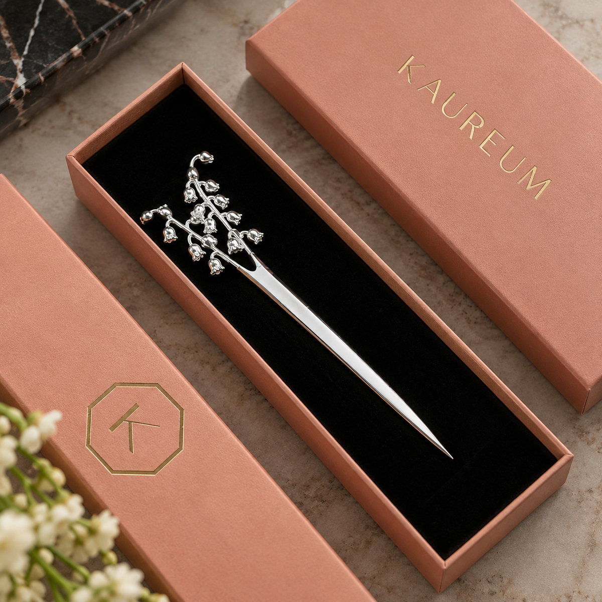 Lily of the Valley Letter Opener ⬩ May Birth Flower
