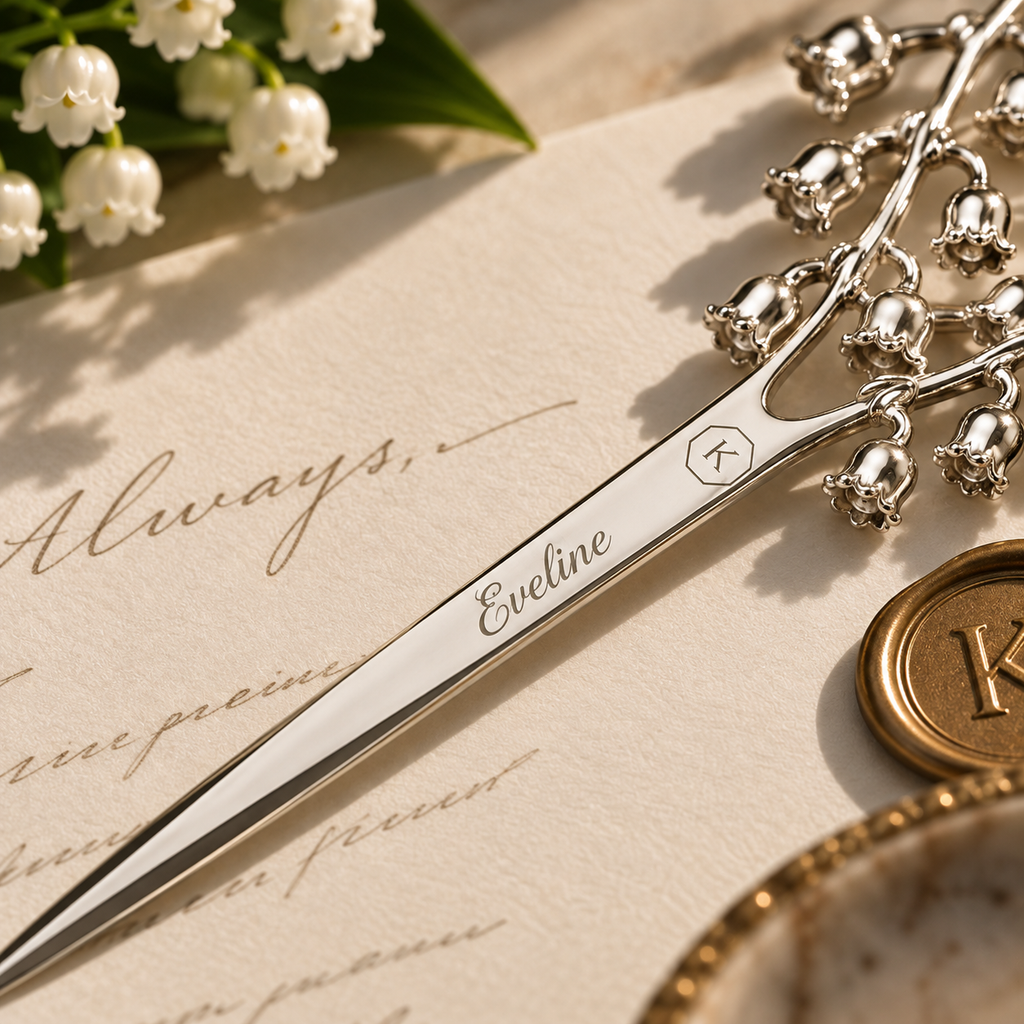 Lily of the Valley Letter Opener ⬩ May Birth Flower