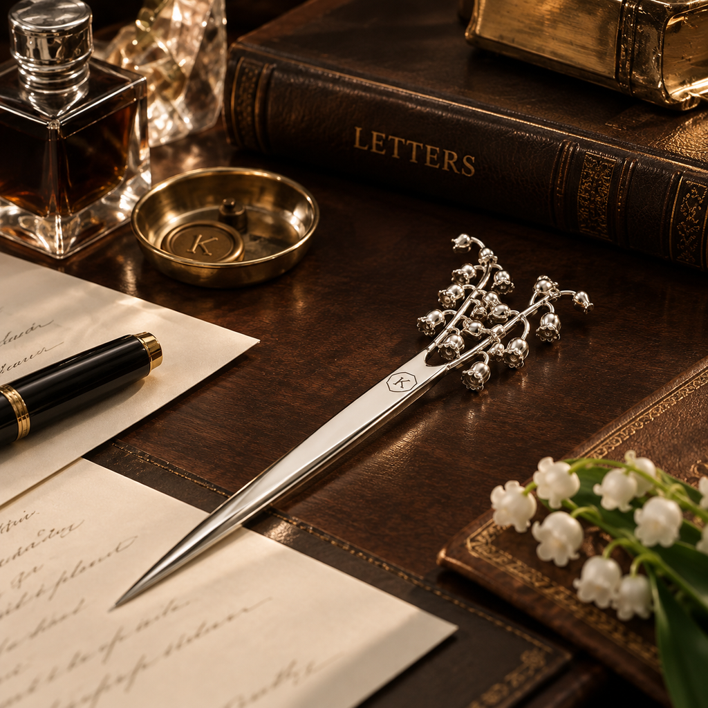 Lily of the Valley Letter Opener ⬩ May Birth Flower
