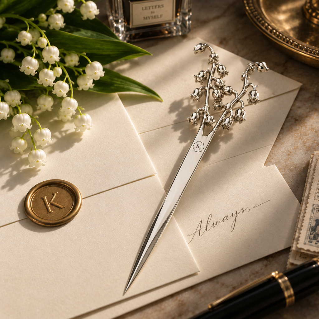 Lily of the Valley Letter Opener ⬩ May Birth Flower