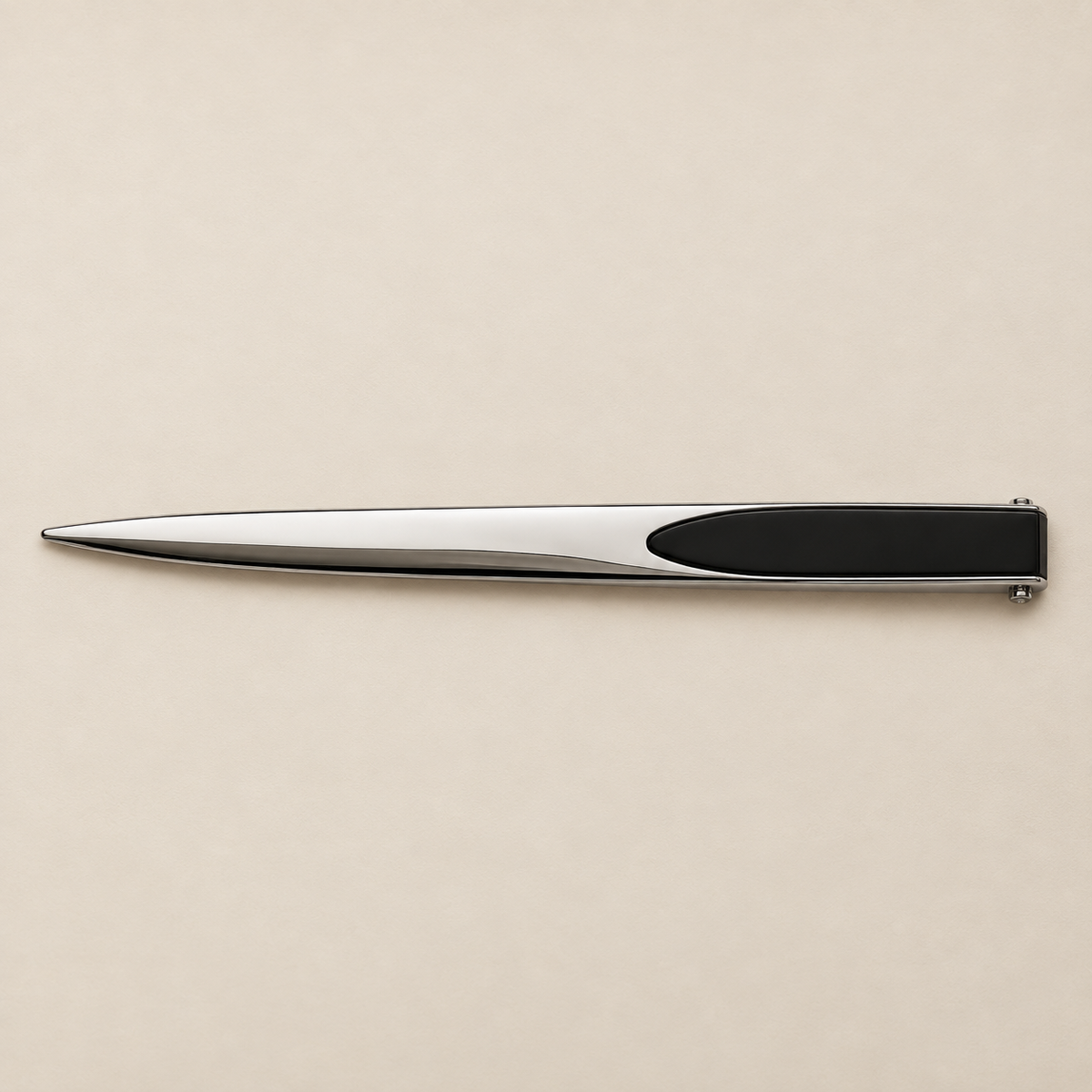 Black Inlay Letter Opener