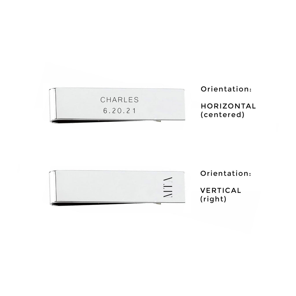 Slim Rectangle Money Clip ♦ Sterling Silver