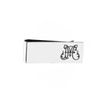 Short Slim Rectangle Money Clip ♦ Sterling Silver