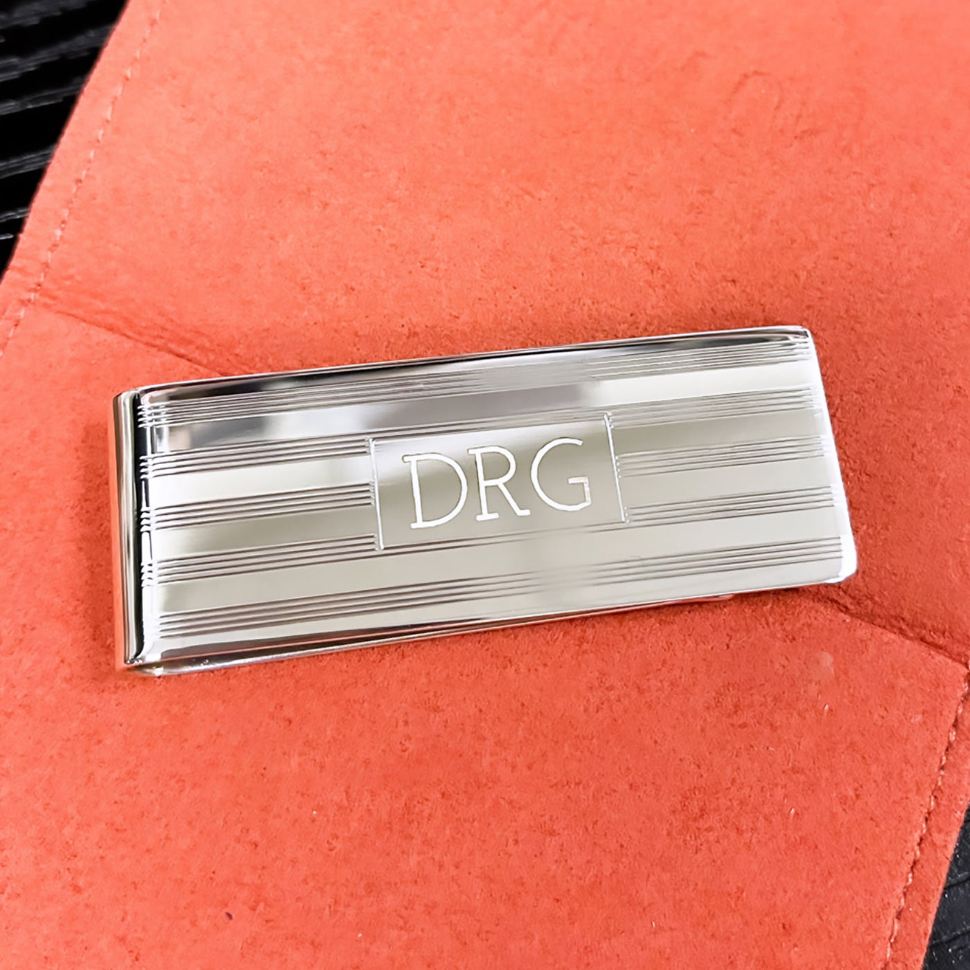 5-Stripe Money Clip ♦ Sterling Silver