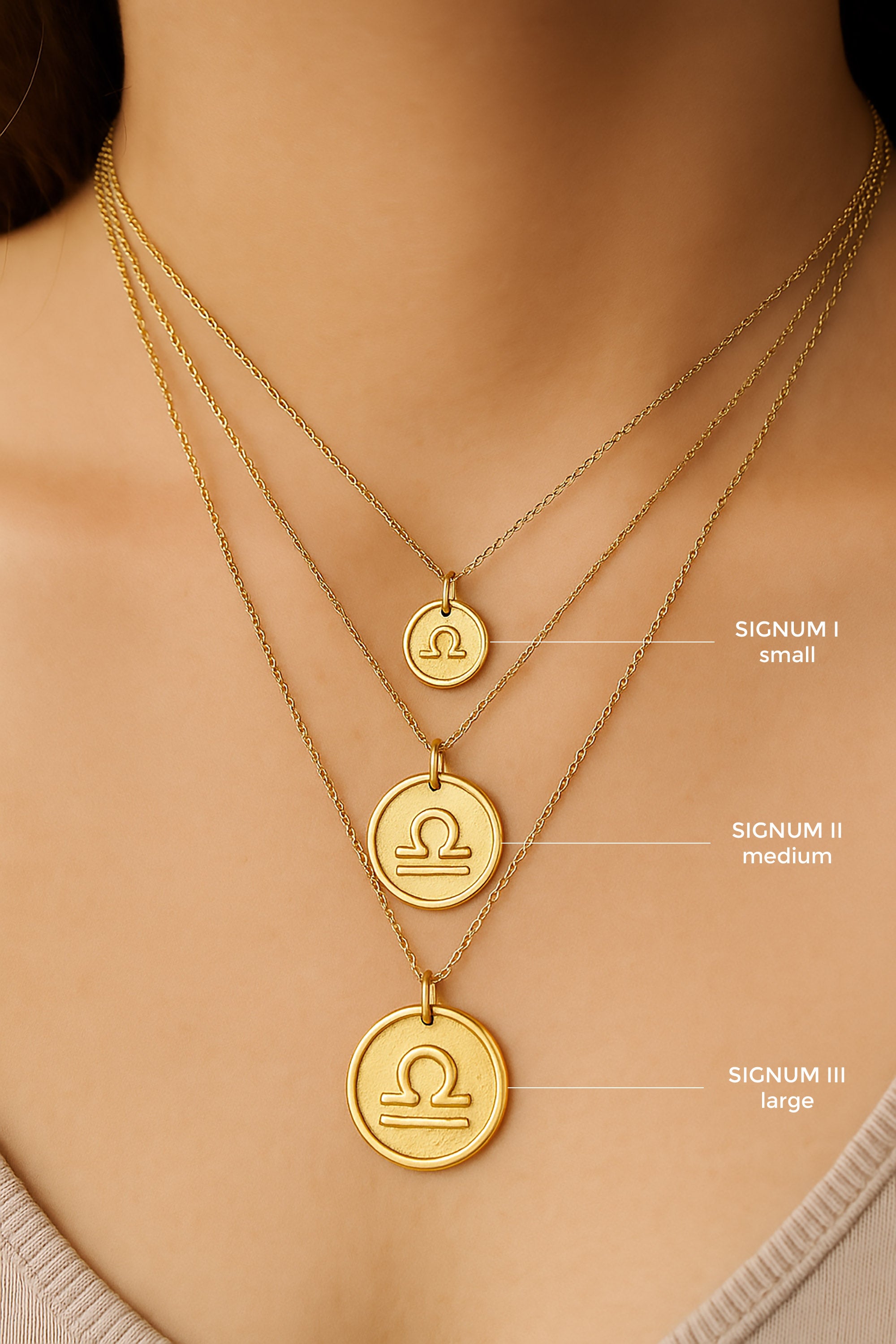 SIGNUM III ♦ Libra Zodiac Coin Medallion