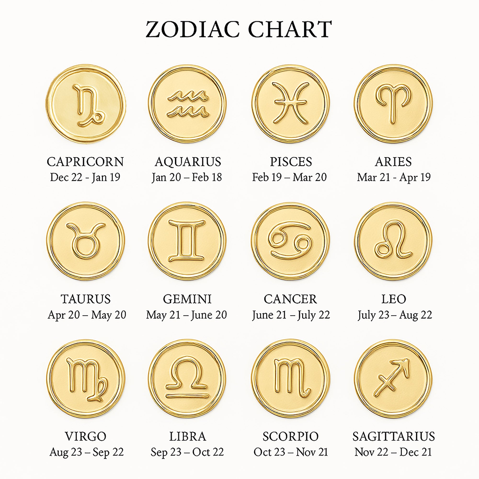 SIGNUM II ♦ Libra Zodiac Coin Medallion