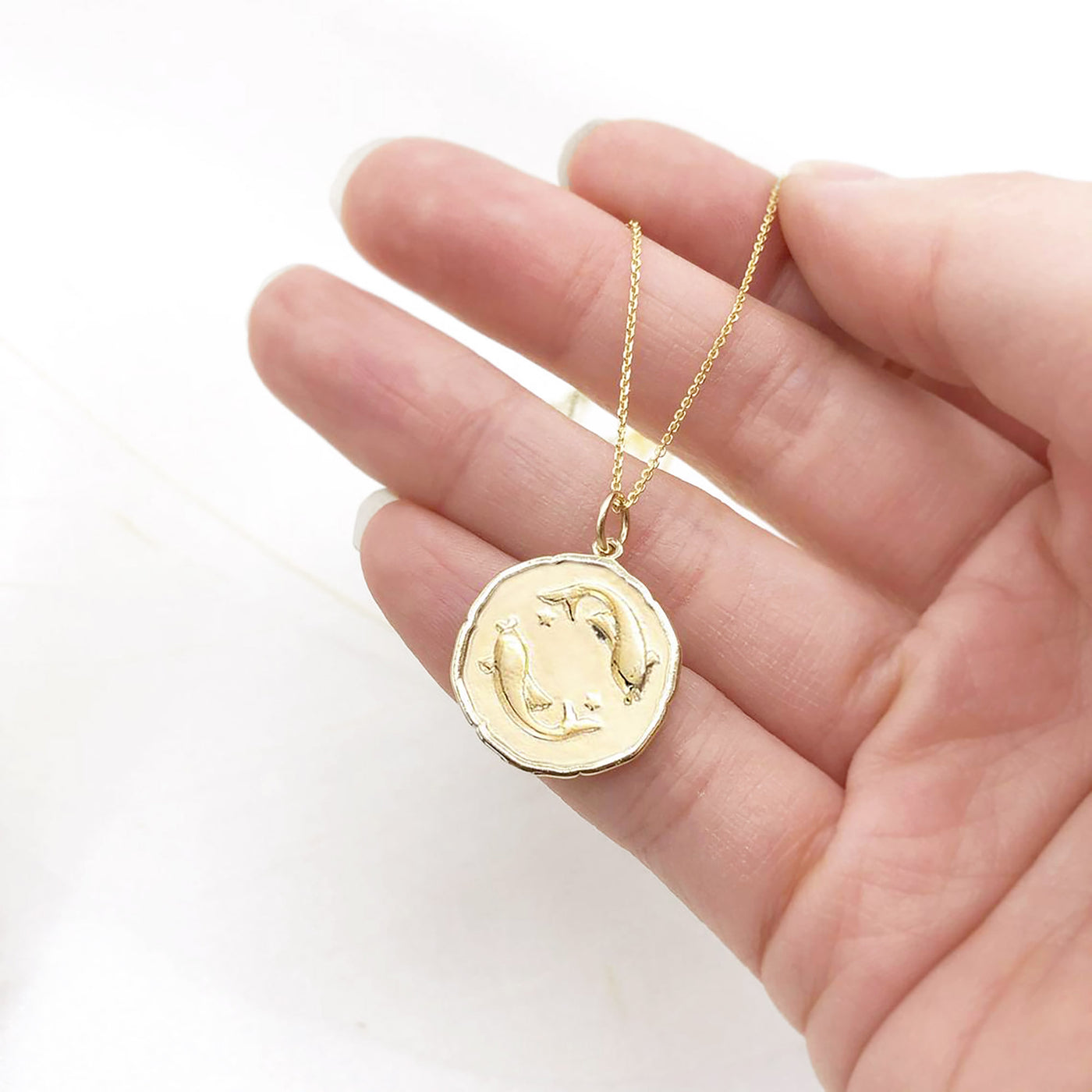 Pisces Wax Seal Pendant