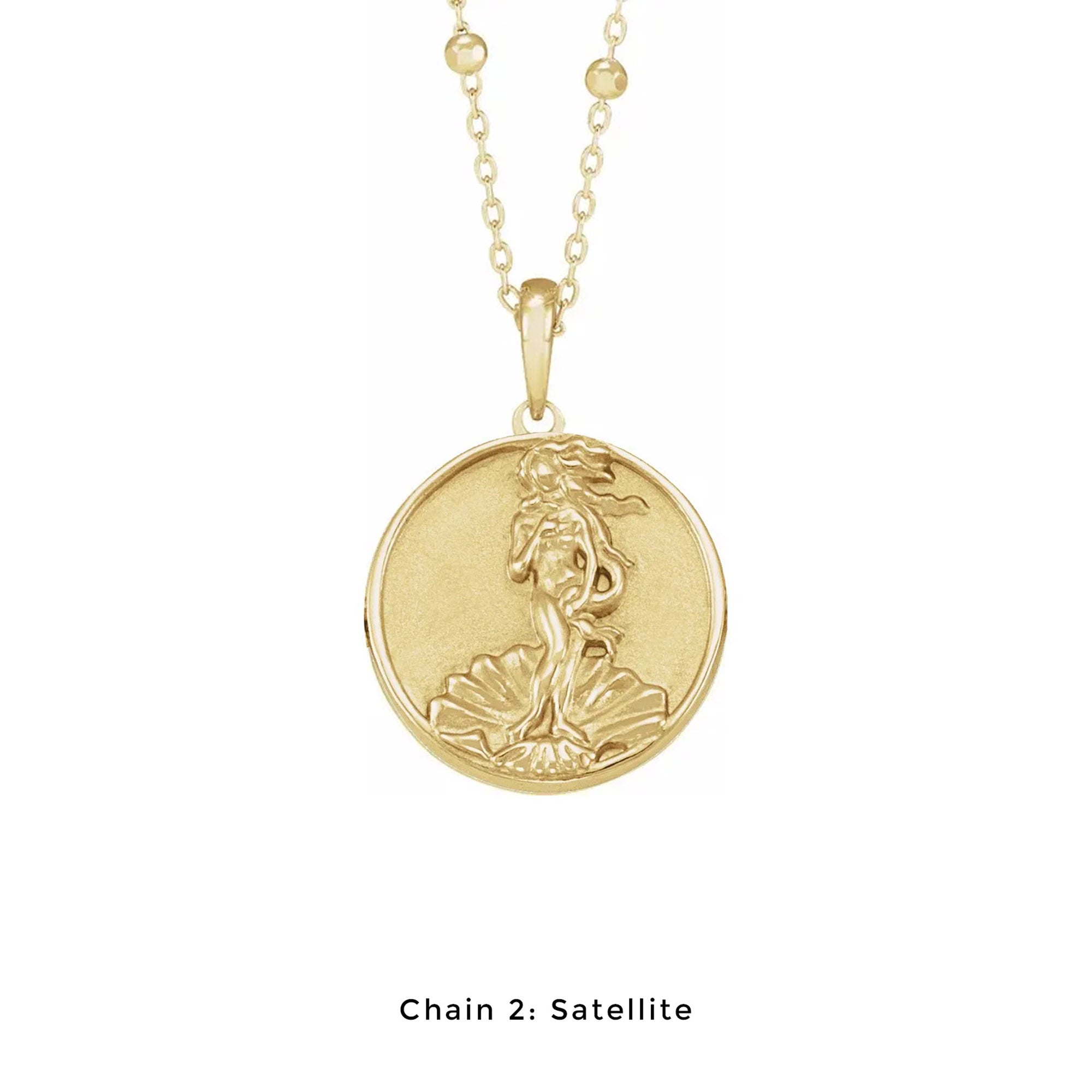 Mini Aphrodite Medallion Necklace