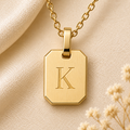 Octagon Keepsake Pendant Necklace