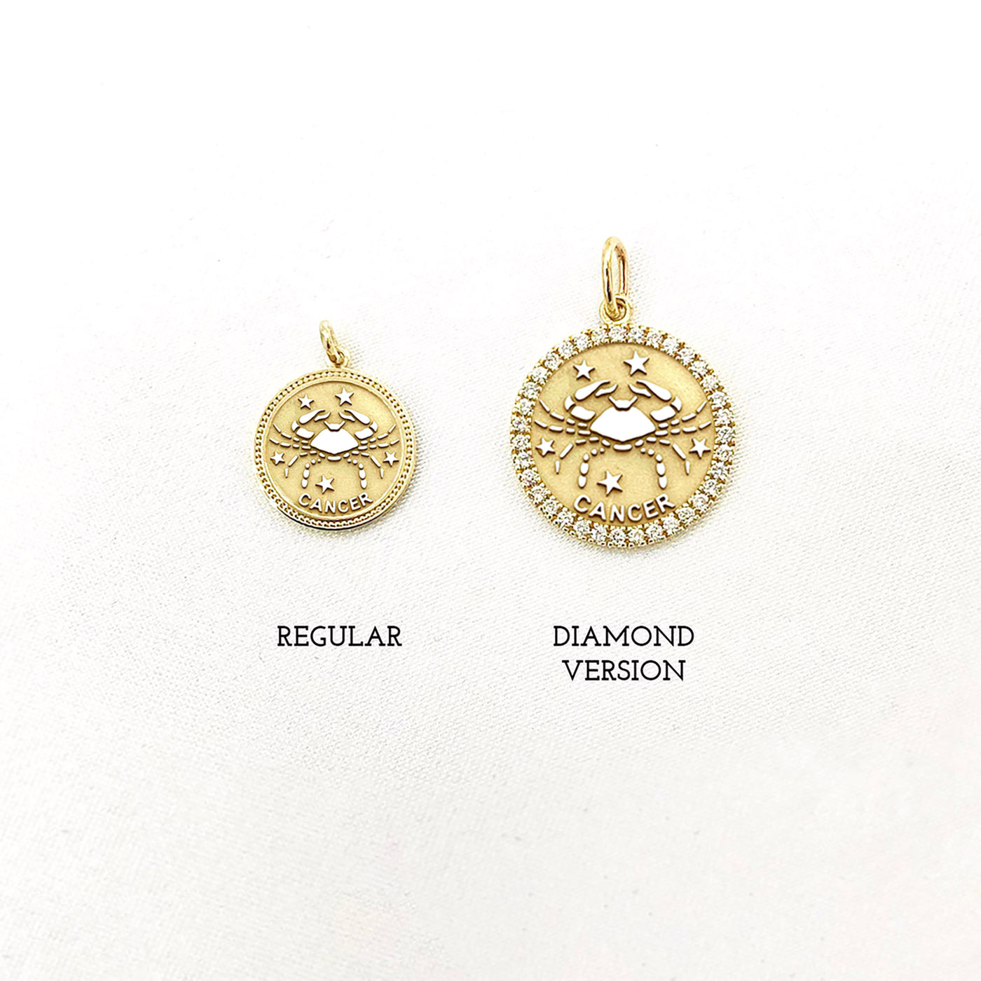 ASTRO ♦ Cancer Zodiac Coin Pendant