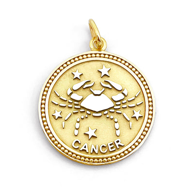 ASTRO ♦ Cancer Zodiac Coin Pendant