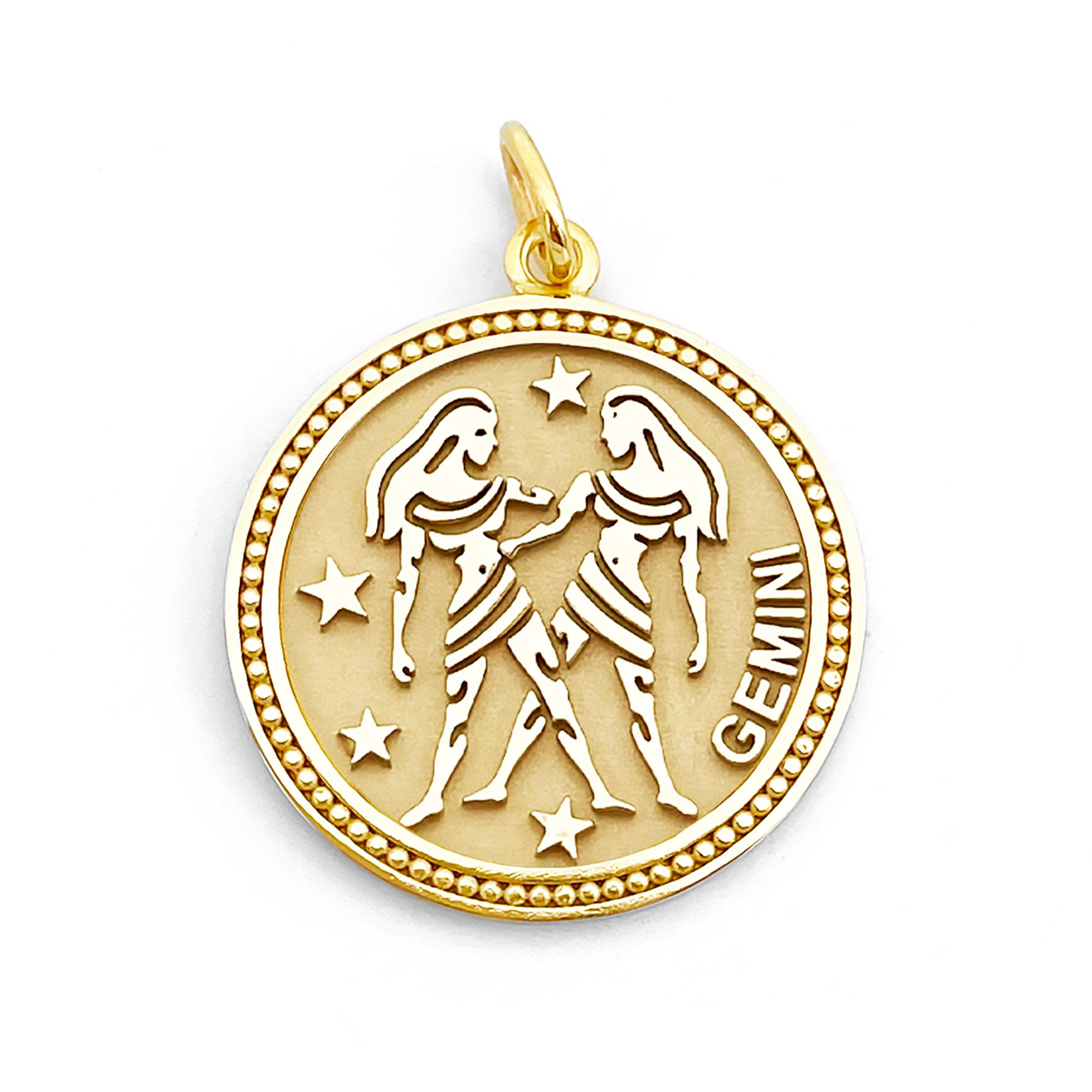 ASTRO ♦ Gemini Zodiac Coin Pendant