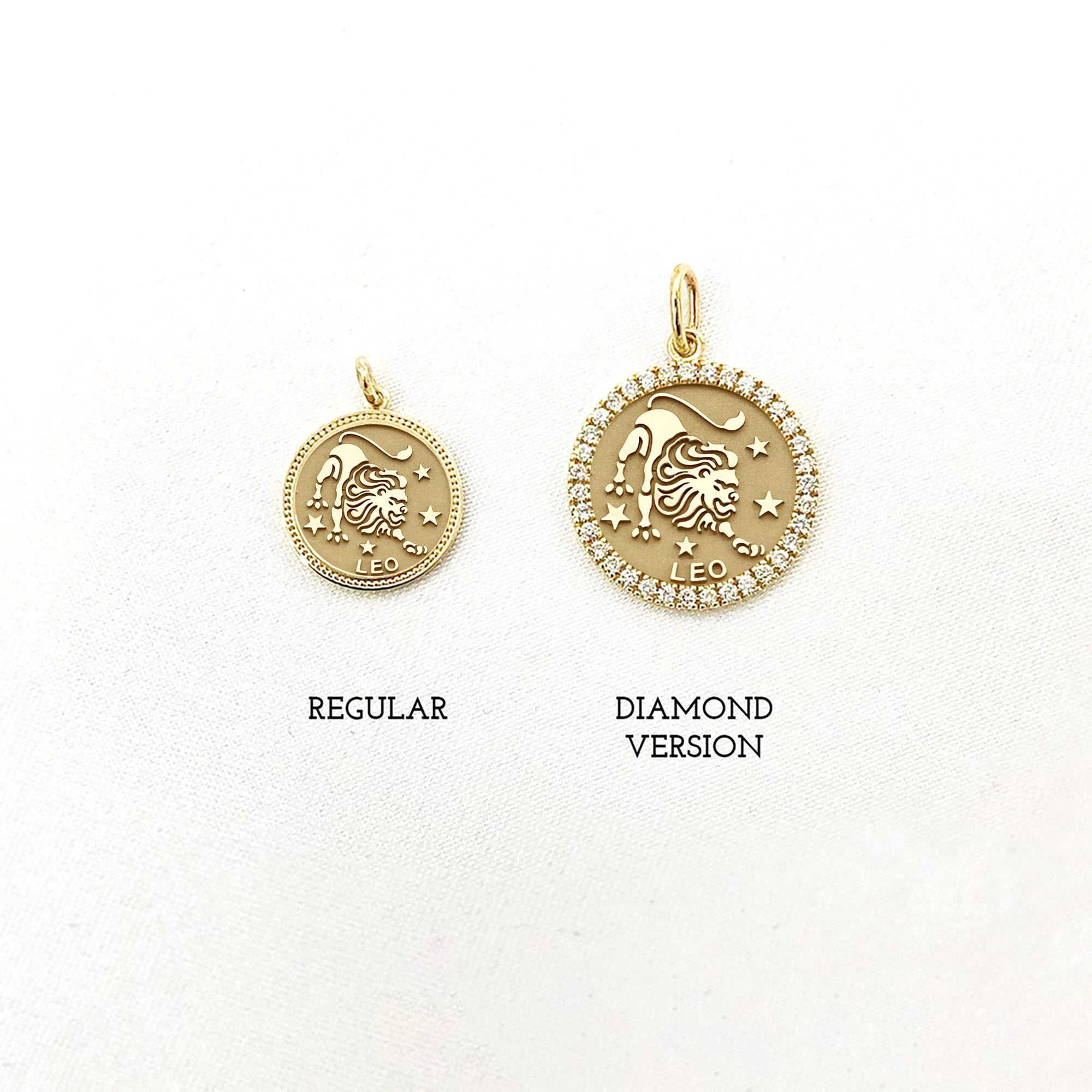ASTRO ♦ Leo Zodiac Coin Pendant
