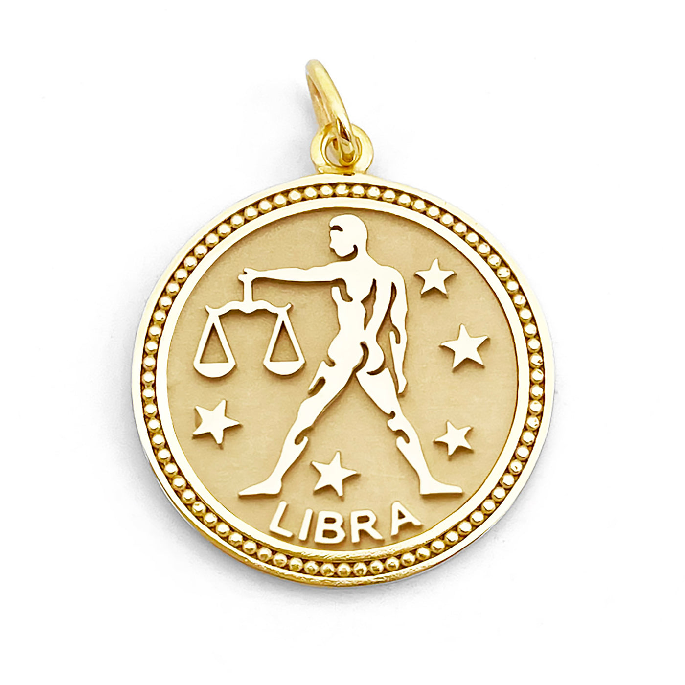 ASTRO ♦ Libra Zodiac Coin Pendant