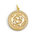 ASTRO ♦ Pisces Zodiac Coin Pendant