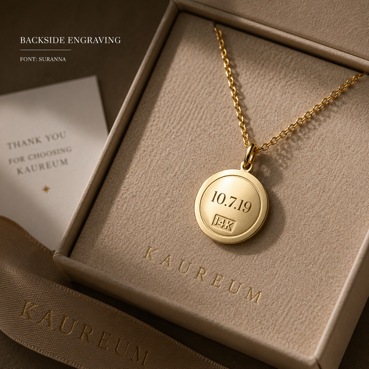 ASTRO ⬩ Taurus Diamond Zodiac Coin Pendant