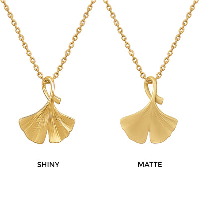 Gingko Leaf "Longevity" Necklace