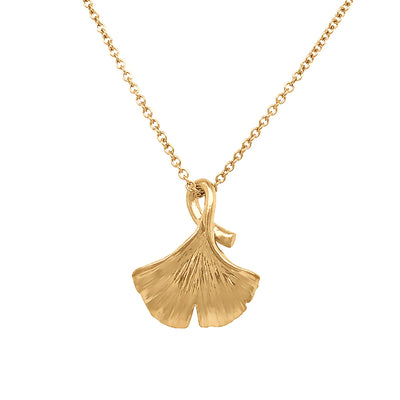 DF ♦ Gingko Leaf "Longevity" Necklace