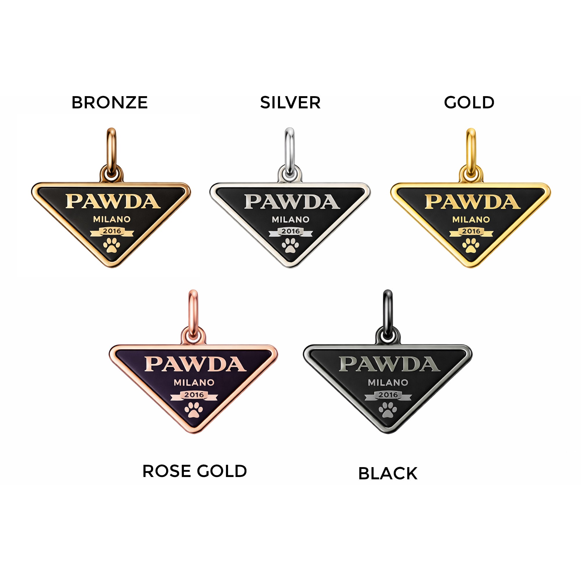 PAWDA Pet Charm/ID Tag