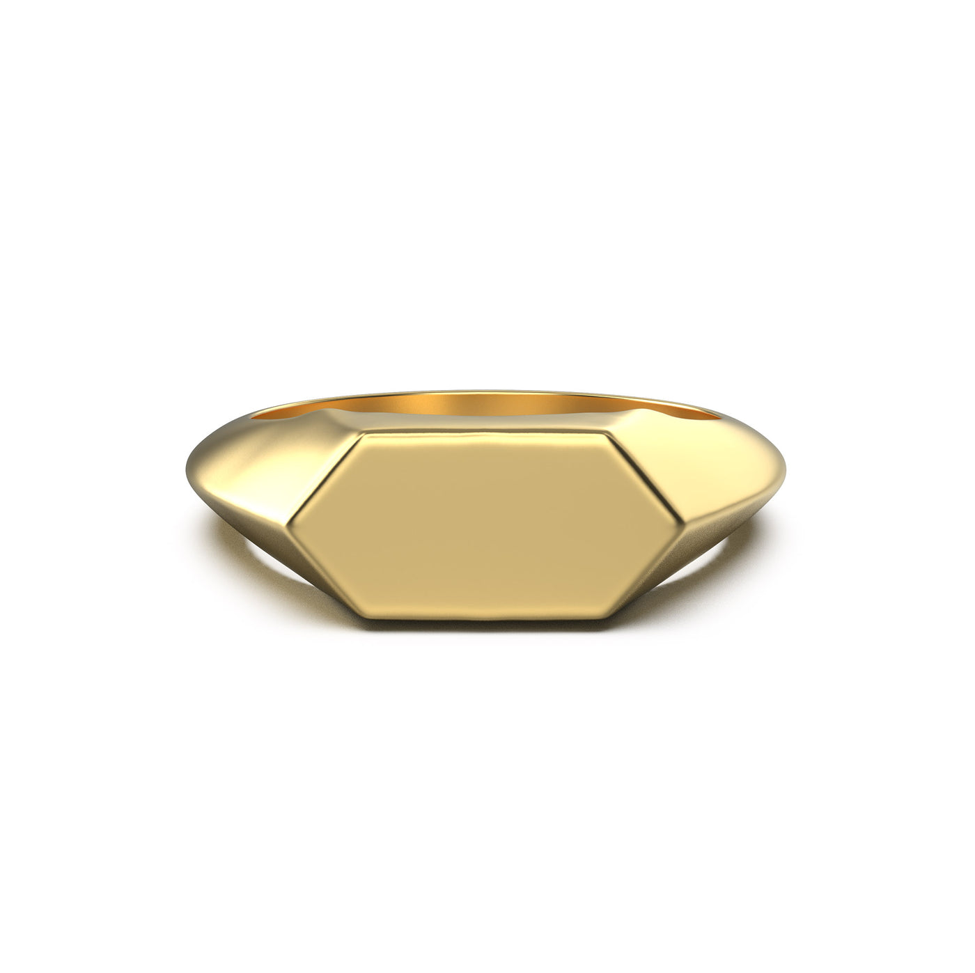 Hexagon Signet Ring ⟡ DF