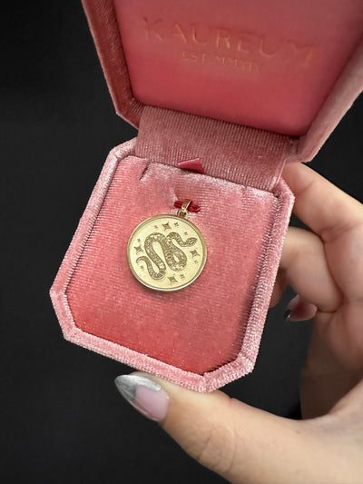 Year of The Snake (蛇) Lunar Zodiac Coin Pendant