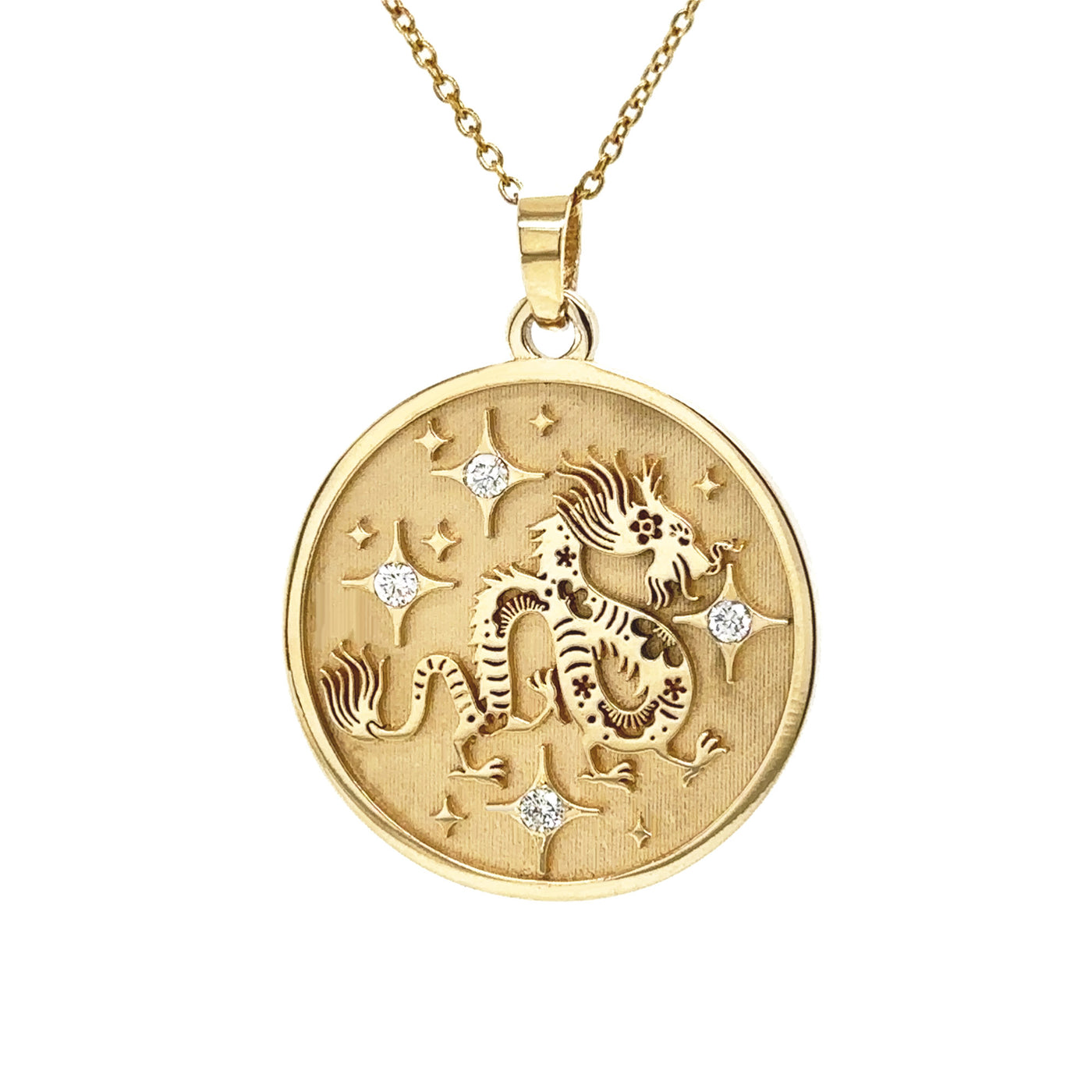 Year of The Dragon (龍) Lunar Zodiac Coin Pendant