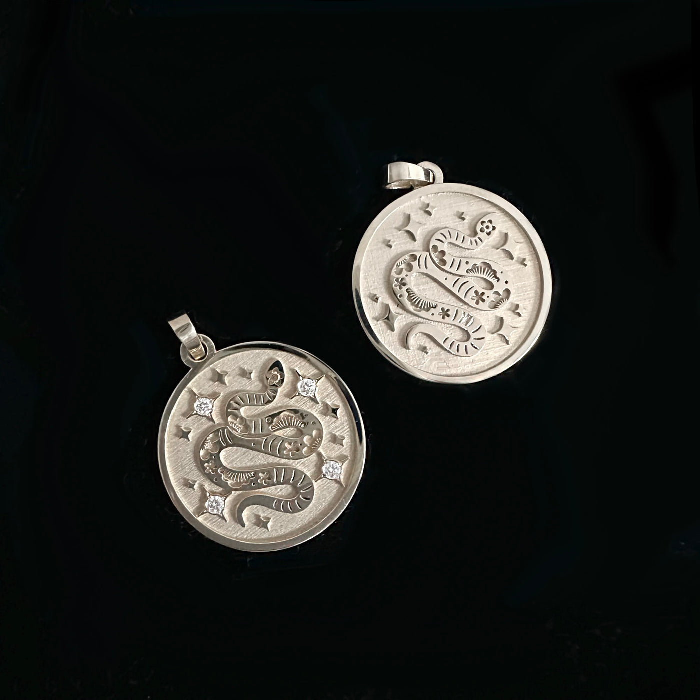 Year of The Snake (蛇) Lunar Zodiac Coin Pendant