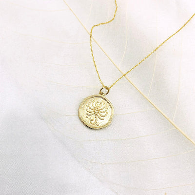 Scorpio Wax Seal Pendant