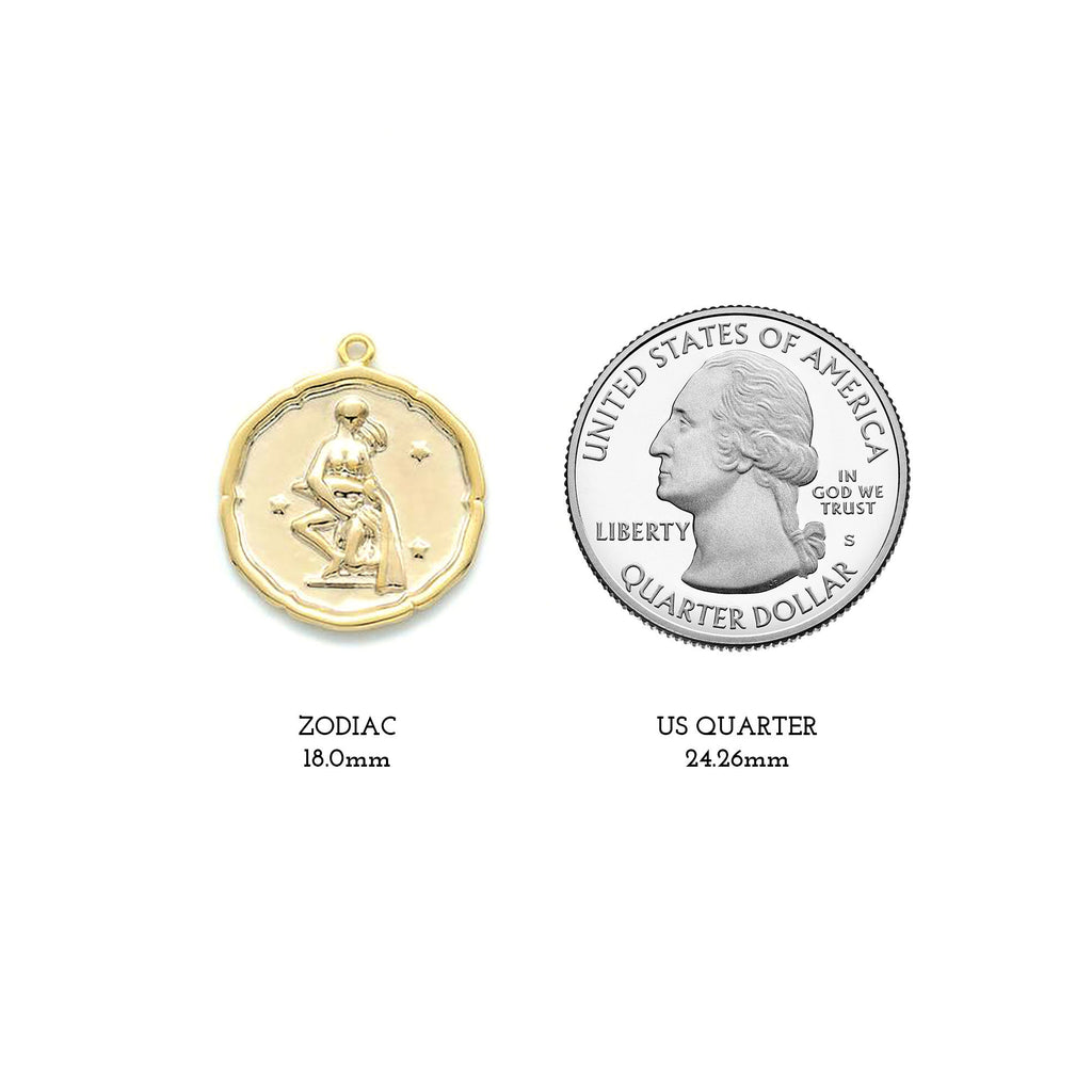 Aquarius Wax Seal Pendant