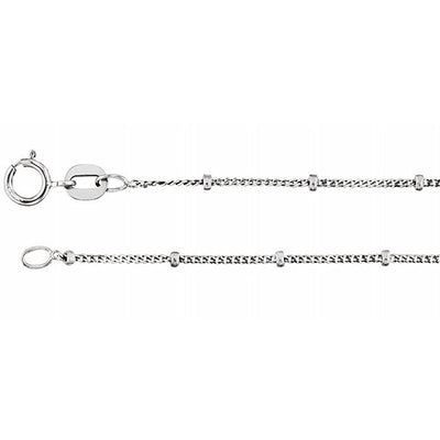 Satellite Chain Anklet/Bracelet in 14K Solid Gold