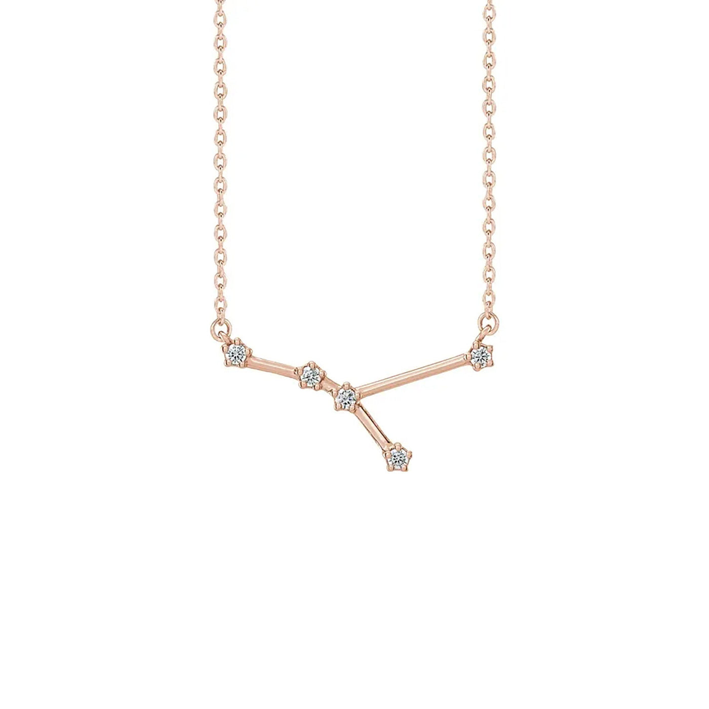 Cancer Prong-Set Constellation Necklace