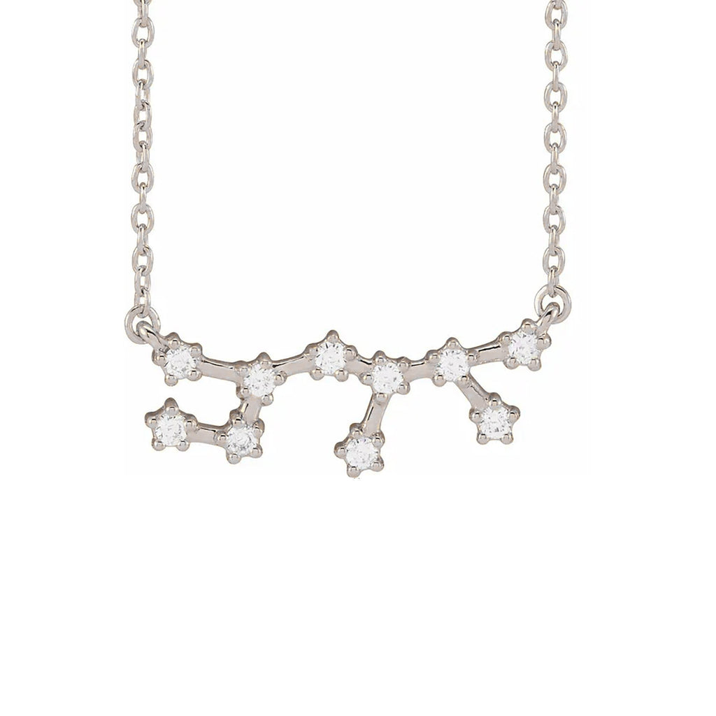 Sagittarius Prong-Set Constellation Necklace