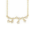 Sagittarius Prong-Set Constellation Necklace