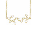 Scorpio Prong-Set Constellation Necklace