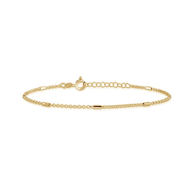 Stationed Bar and Chain Bracelet/Anklet