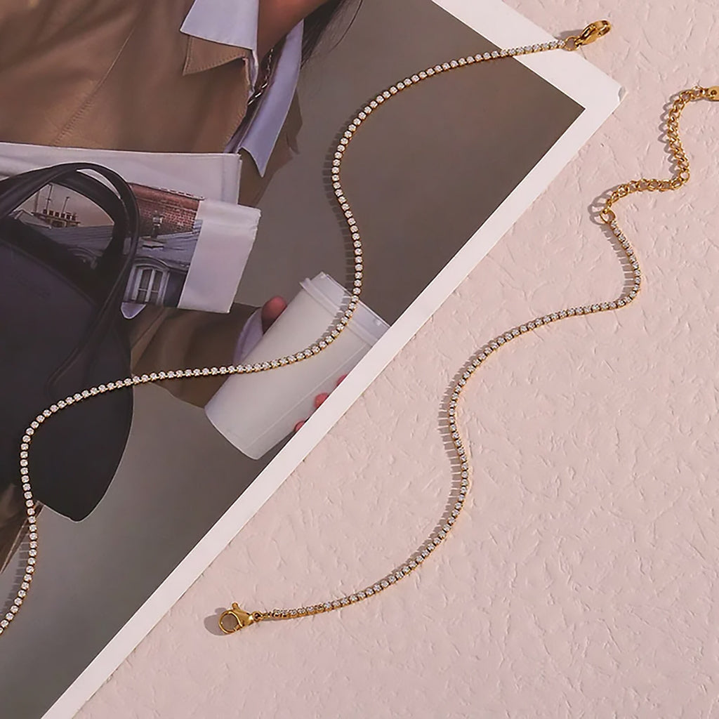 2mm Tennis Necklace