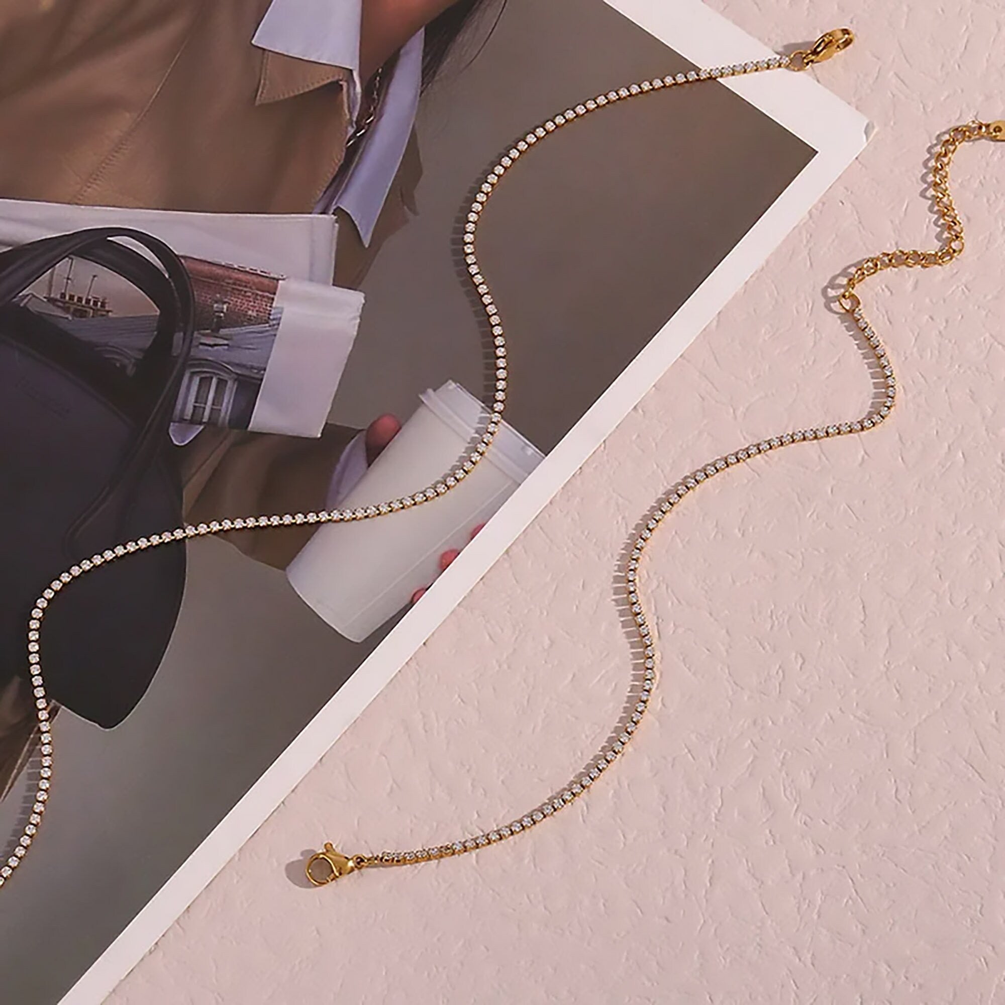 2mm Tennis Necklace