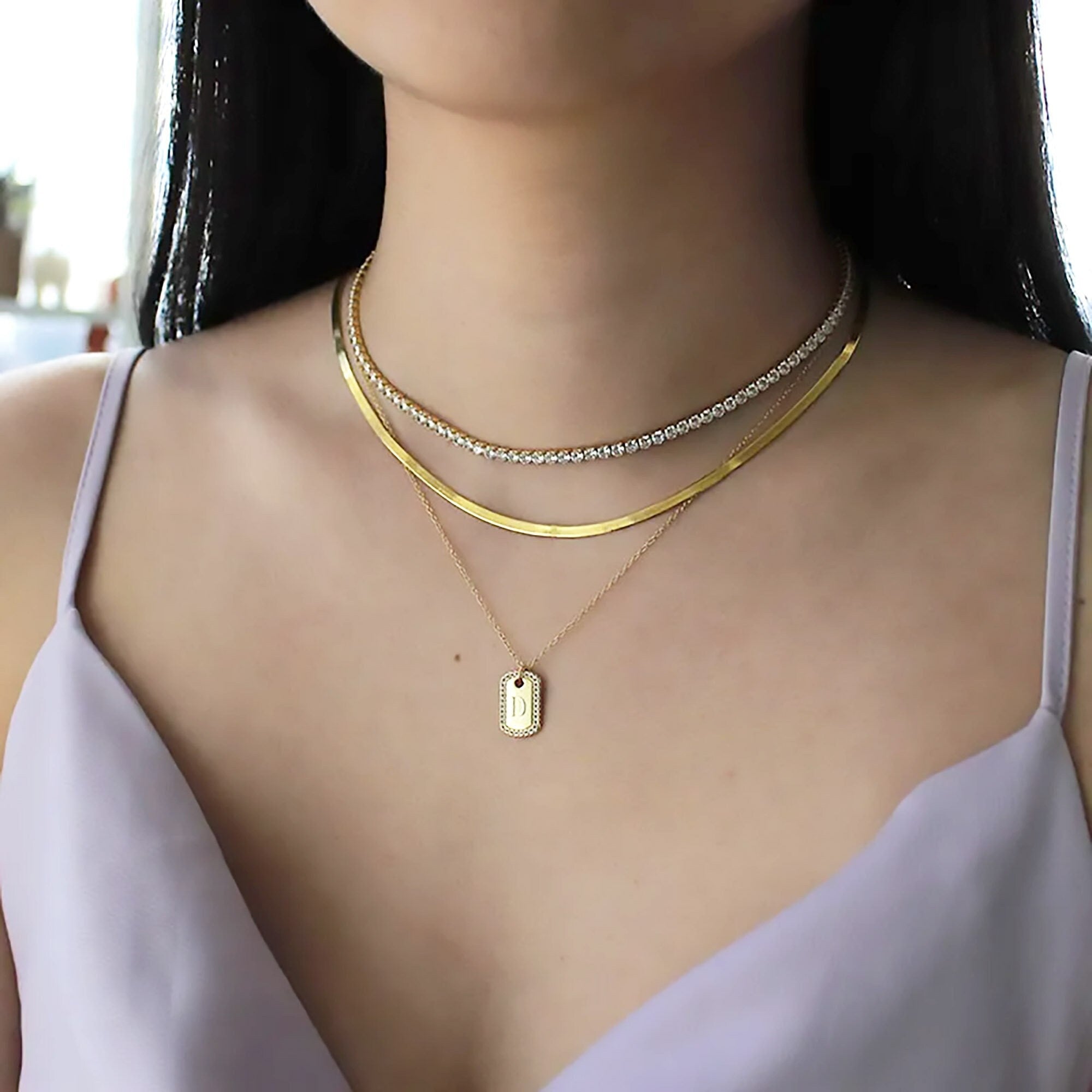 3mm Tennis Necklace