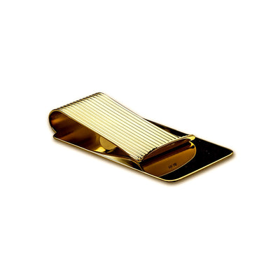 Textured Money Clip in 14K Solid Gold
