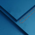 Satellite Chain Necklace in 14K Solid Gold