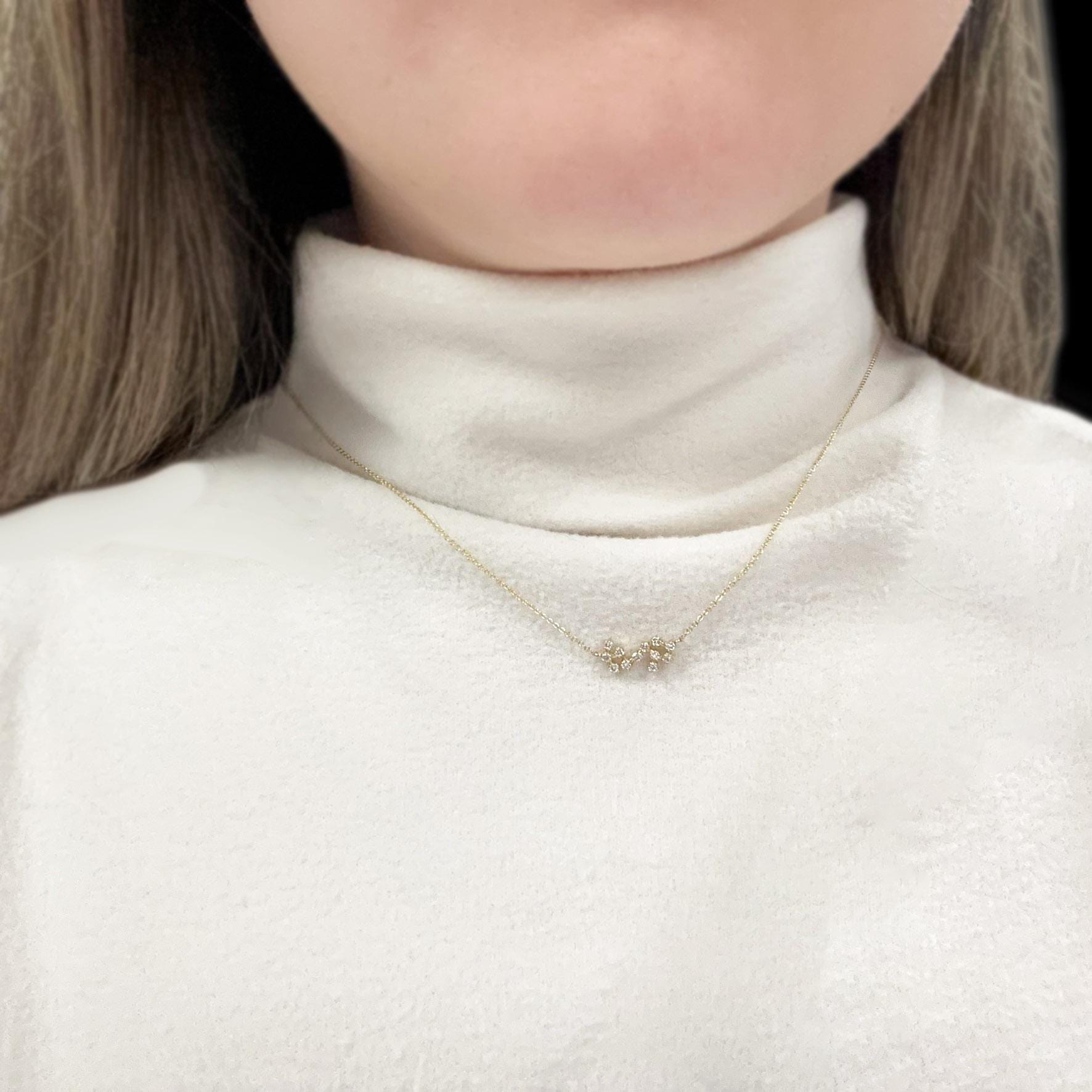 Sagittarius Prong-Set Constellation Necklace