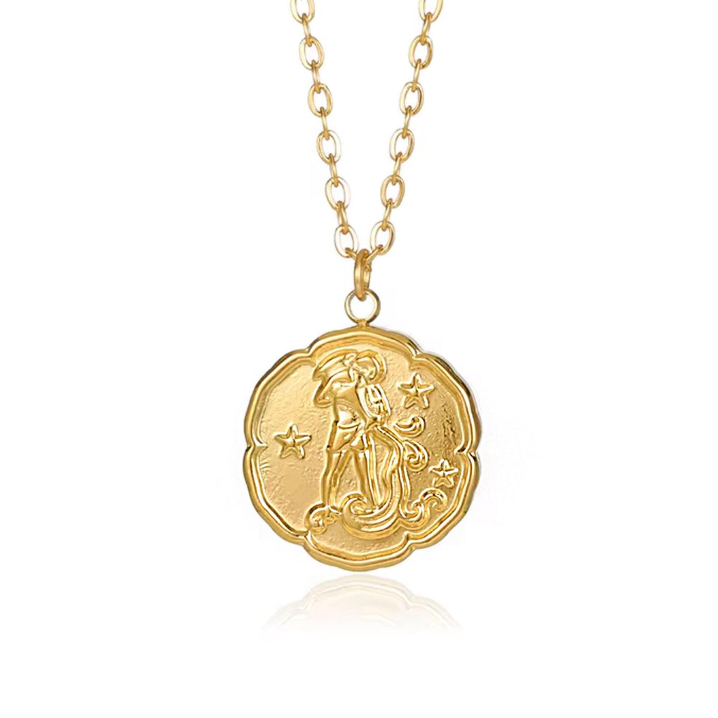 Aquarius Wax Seal Pendant