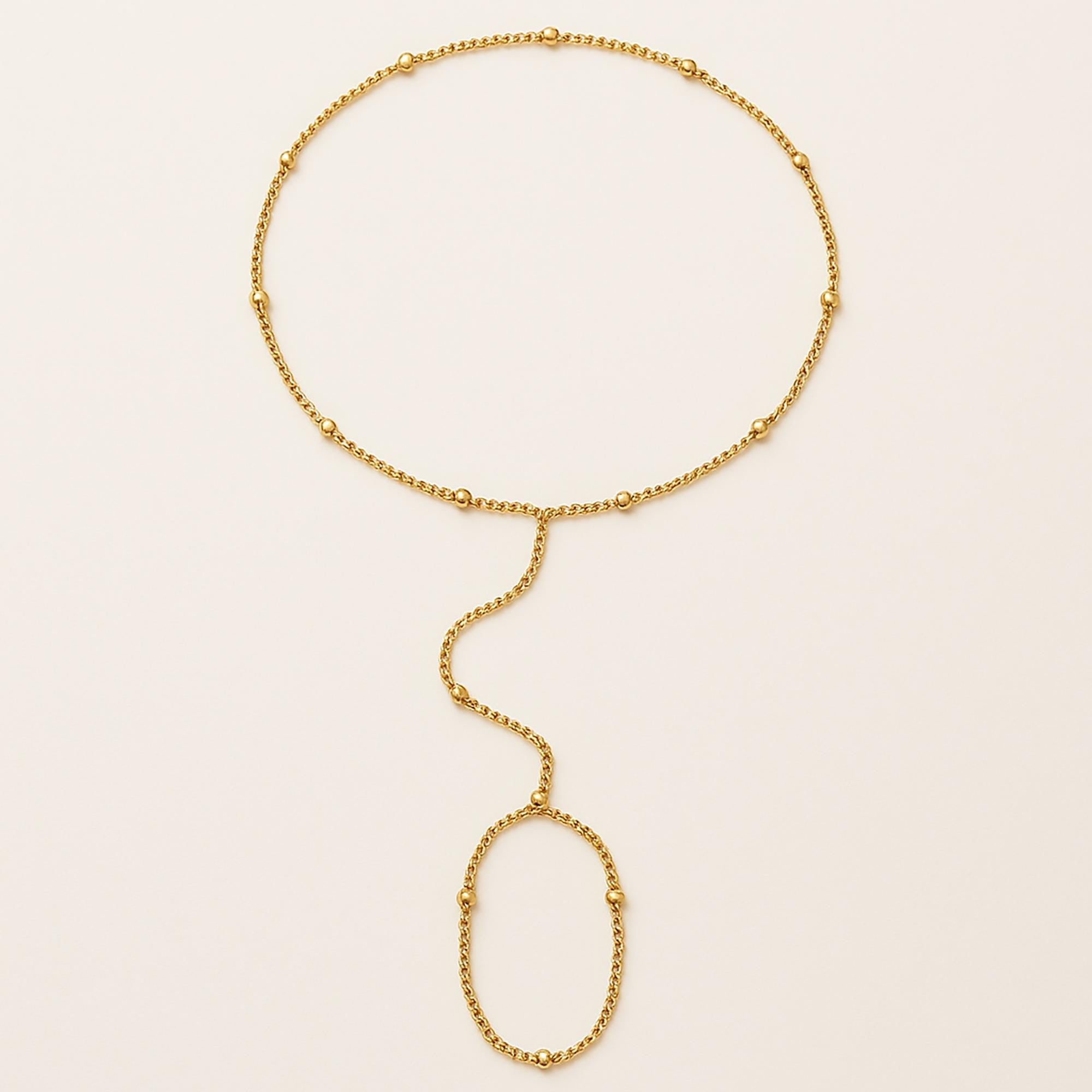 Satellite Hand Chain Bracelet
