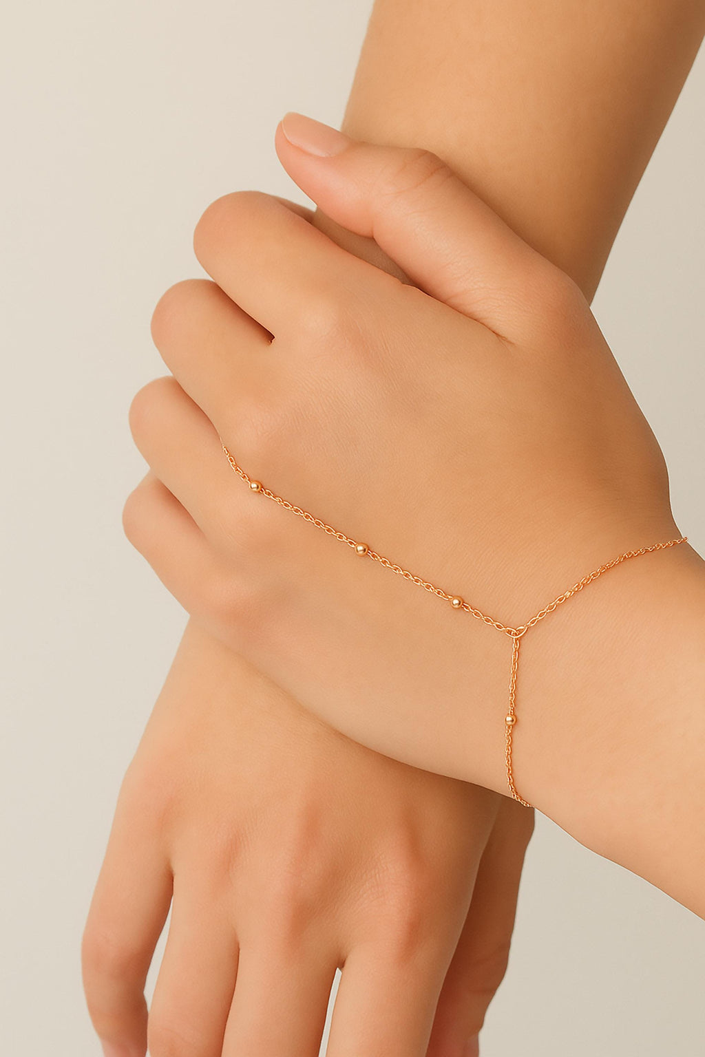 Satellite Hand Chain Bracelet