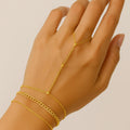 Satellite Hand Chain Bracelet