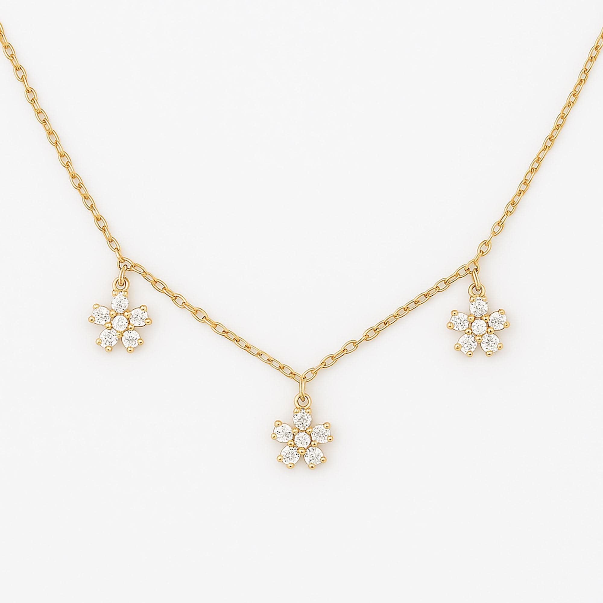 Sweet Daisies Full Bloom Choker/Necklace ⟡ Delicate Daisy Choker Necklace: Floral Spring Jewelry for Women, Boho Chic Accessory