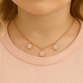 Sweet Daisies Full Bloom Choker/Necklace ⟡ Delicate Daisy Choker Necklace: Floral Spring Jewelry for Women, Boho Chic Accessory